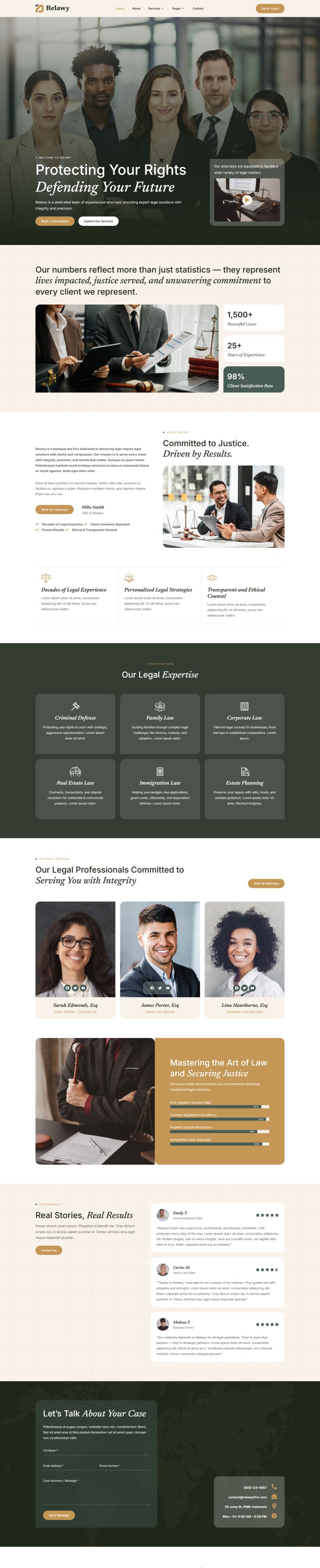 WordPress шаблон ThemeForest Relawy