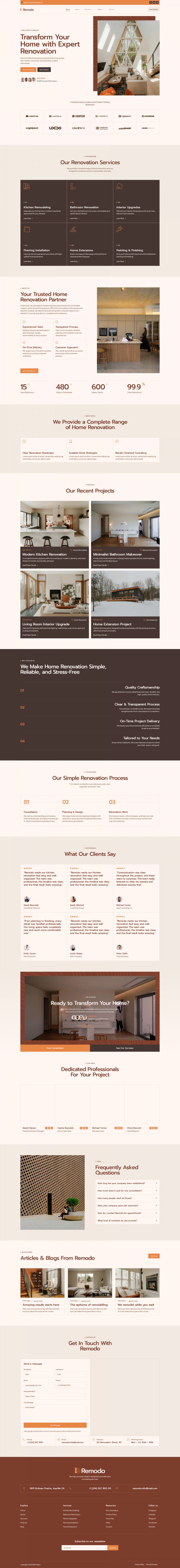 Шаблон ThemeForest Remodo WordPress шаблон ThemeForest Remodo
