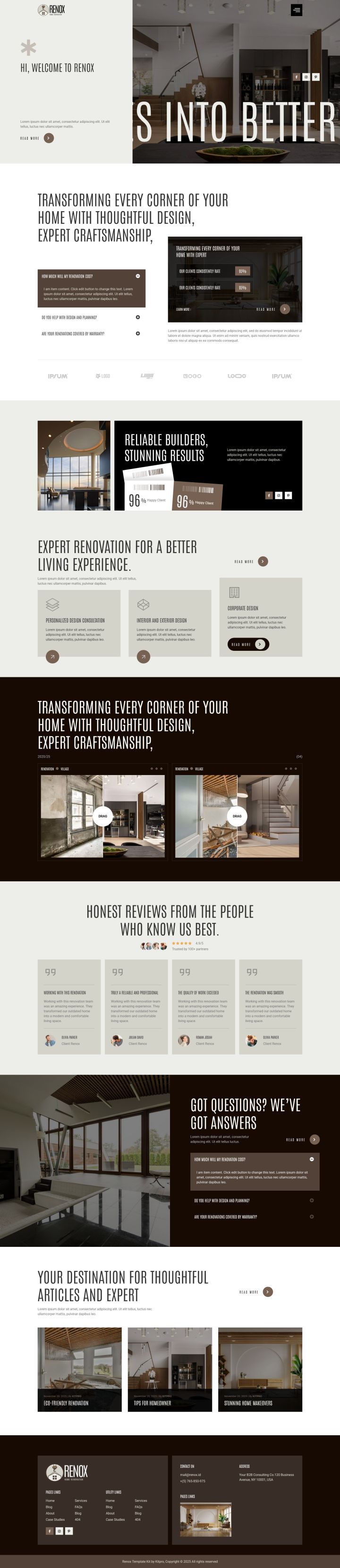 WordPress шаблон ThemeForest Renox