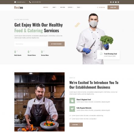 ThemeForest Restou