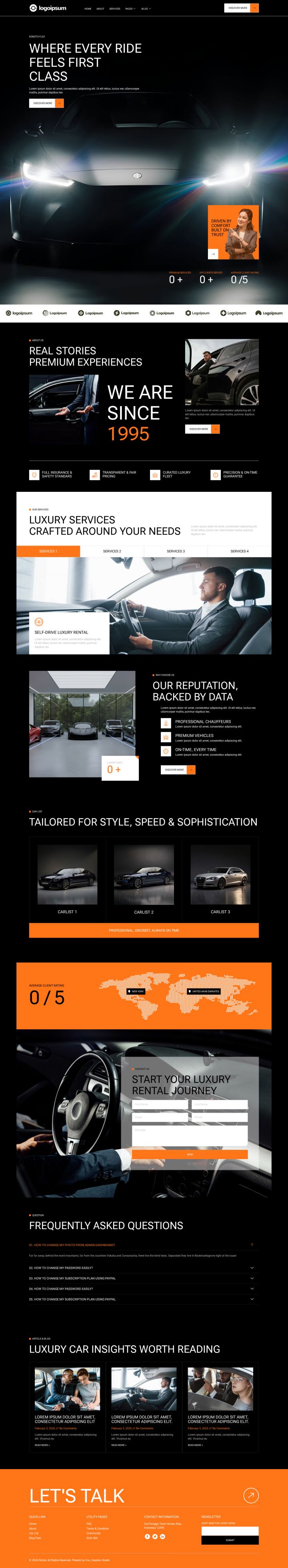 WordPress шаблон ThemeForest Richer