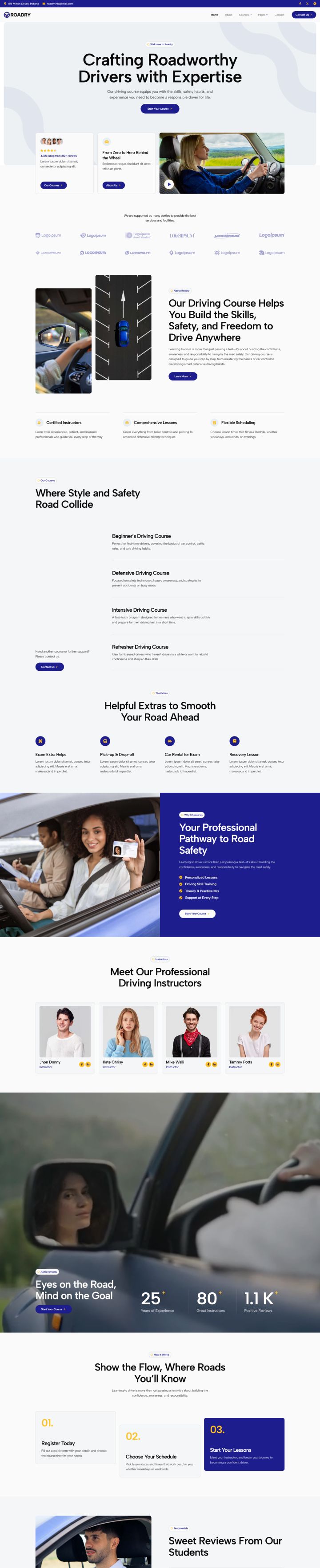 WordPress шаблон ThemeForest Roadry