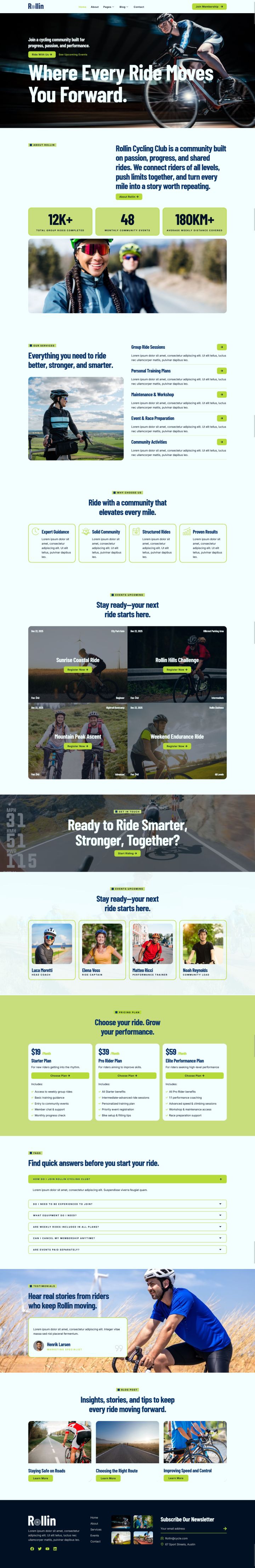 WordPress шаблон ThemeForest Rollin