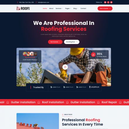 ThemeForest Roofi
