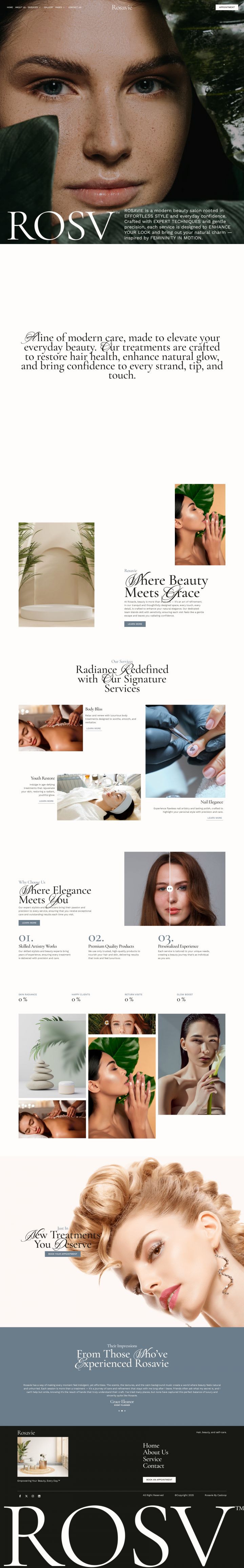 Шаблон ThemeForest Rosavie WordPress шаблон ThemeForest Rosavie