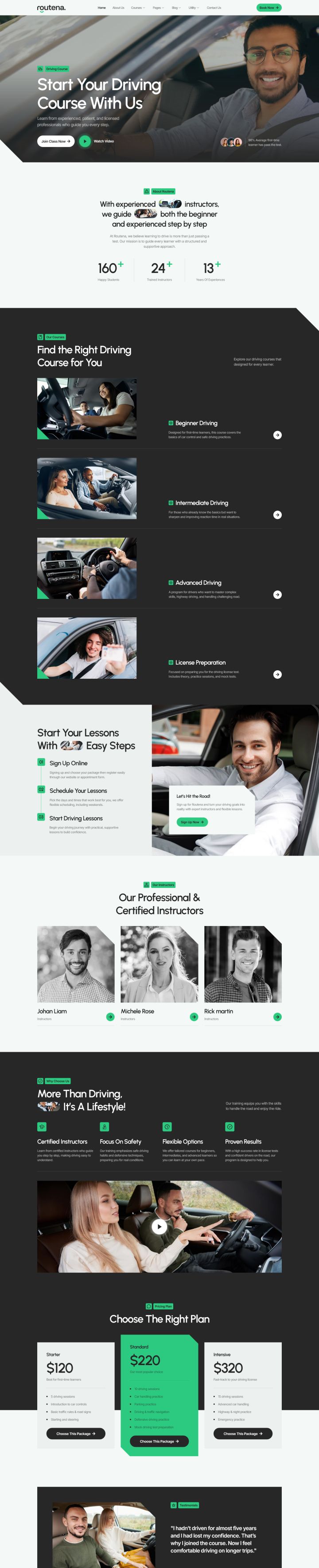 Шаблон ThemeForest Routena WordPress шаблон ThemeForest Routena