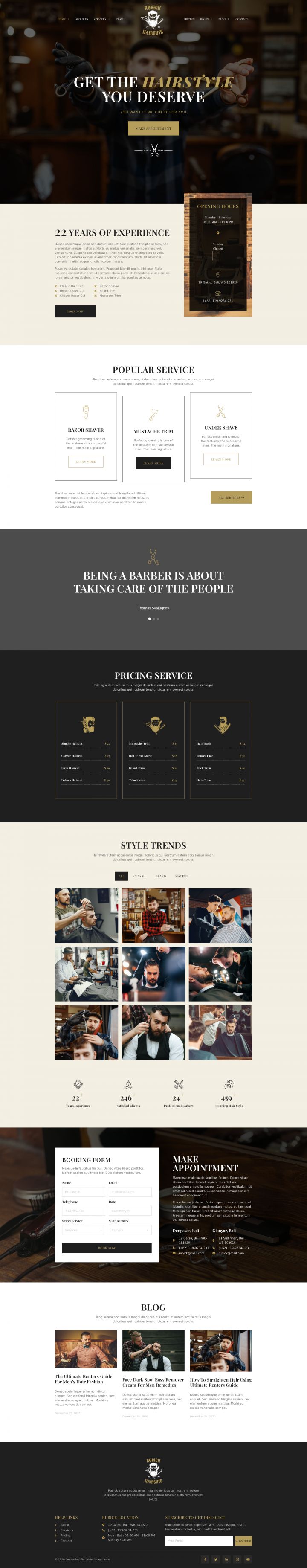 WordPress шаблон ThemeForest Rubick