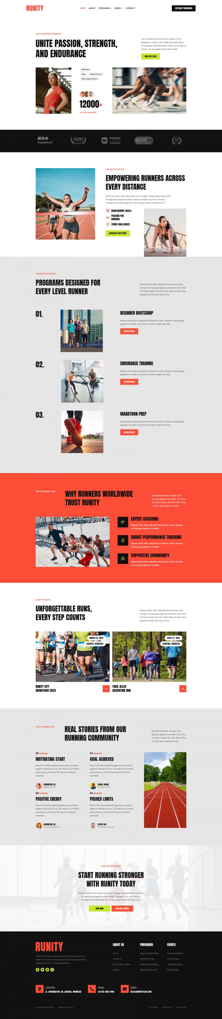 Шаблон ThemeForest Runity WordPress шаблон ThemeForest Runity