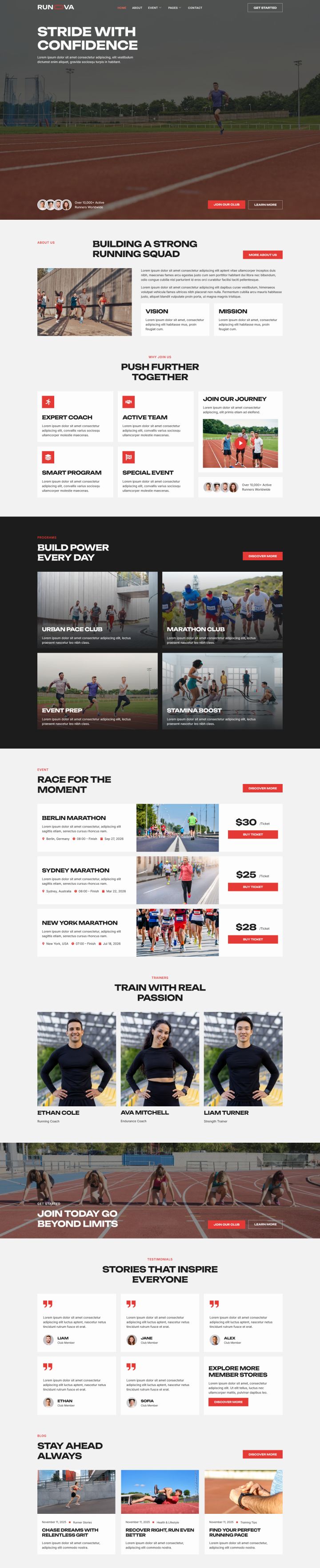 Шаблон ThemeForest Runova WordPress шаблон ThemeForest Runova