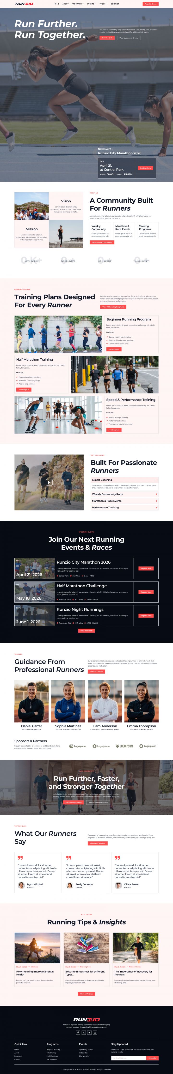 WordPress шаблон ThemeForest Runzio