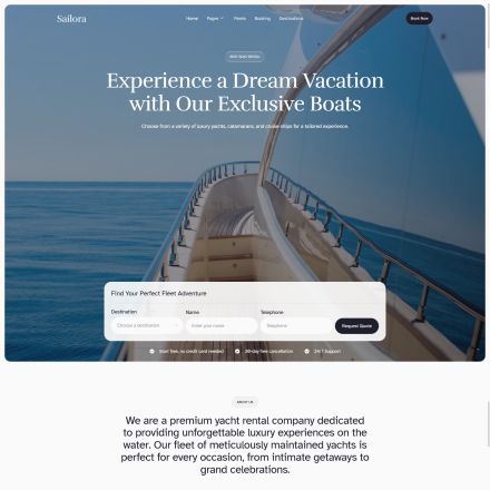 ThemeForest Sailora