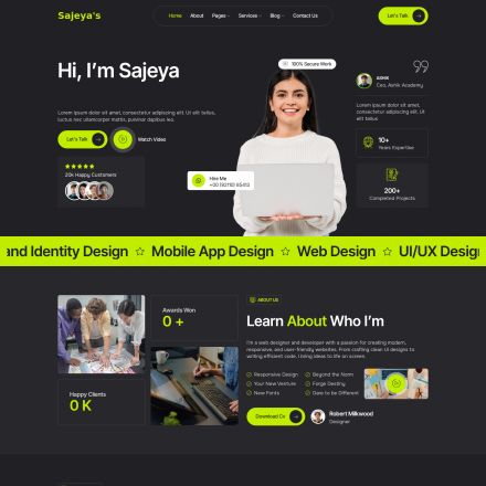 ThemeForest Sajeya