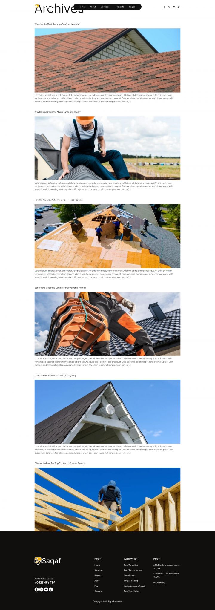 Шаблон ThemeForest Saqaf WordPress шаблон ThemeForest Saqaf