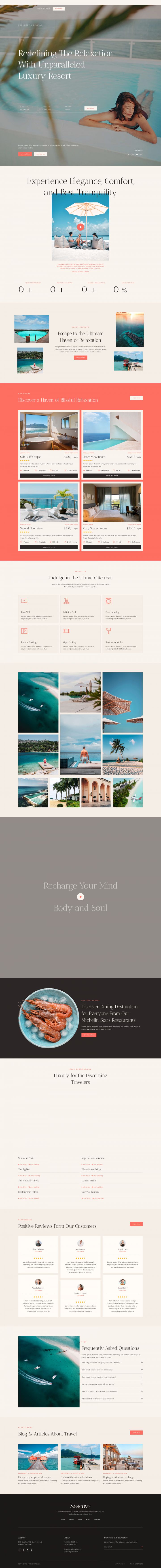 WordPress шаблон ThemeForest Seacove