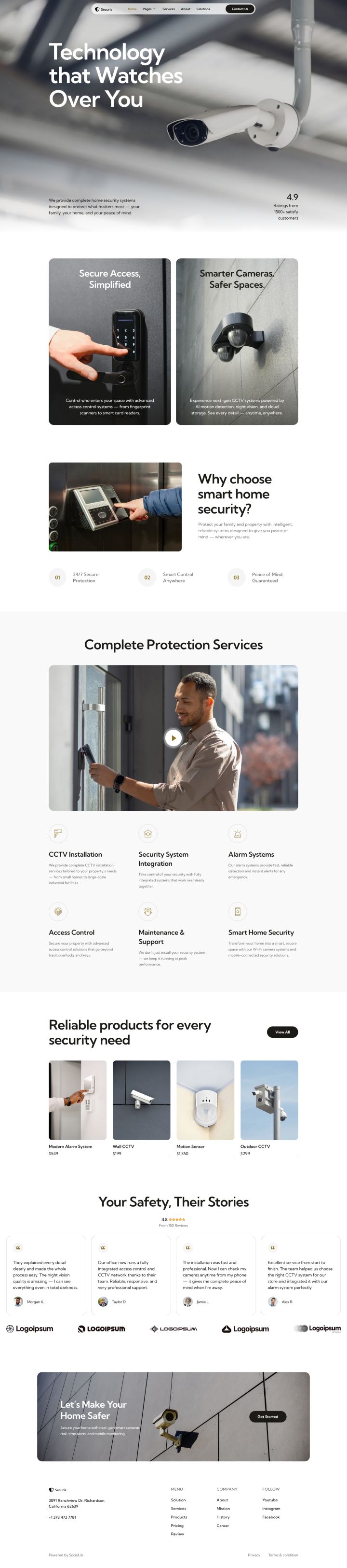 WordPress шаблон ThemeForest Securis