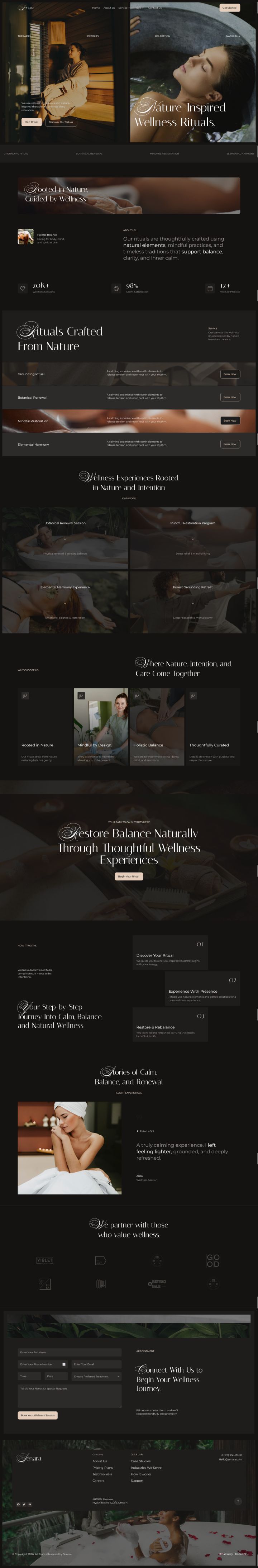 WordPress шаблон ThemeForest Senara