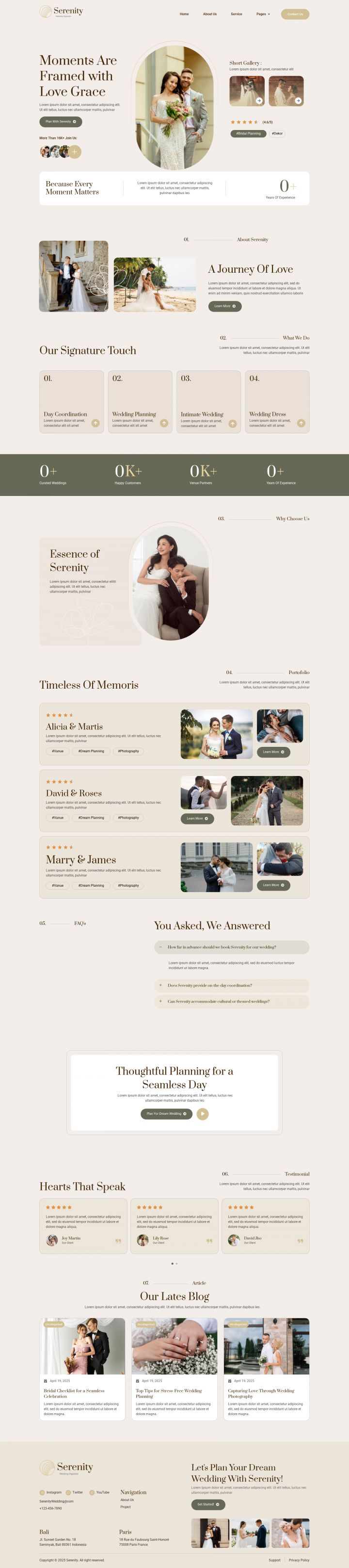WordPress шаблон ThemeForest Serenity