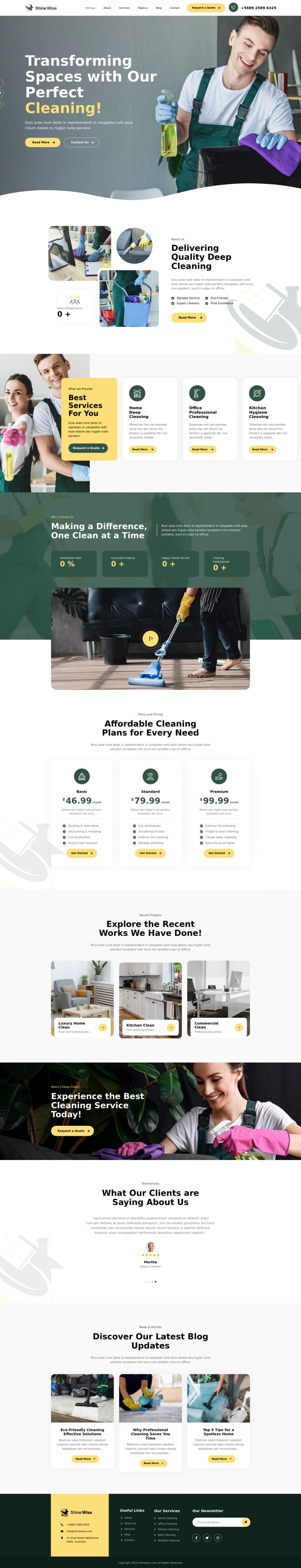WordPress шаблон ThemeForest Shinewise