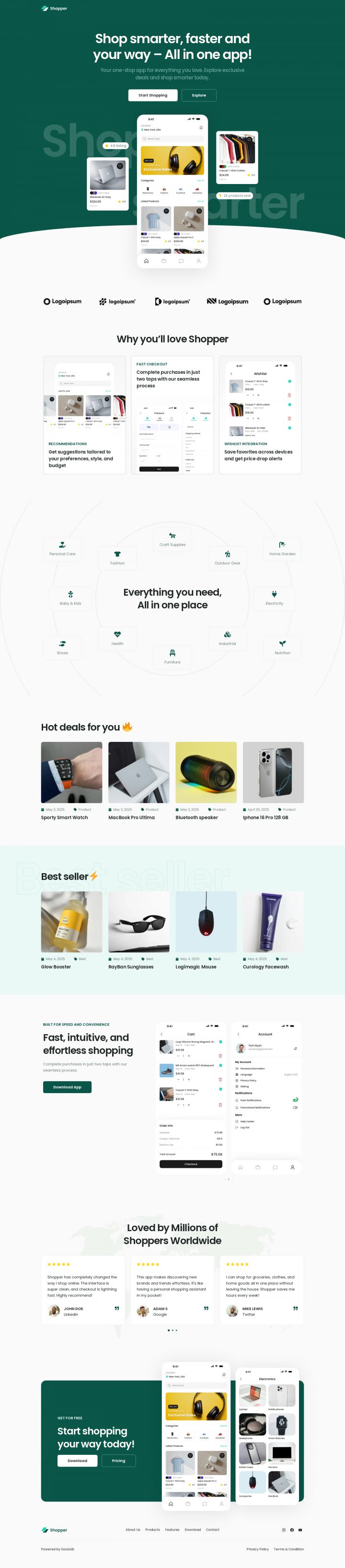 WordPress шаблон ThemeForest Shopper