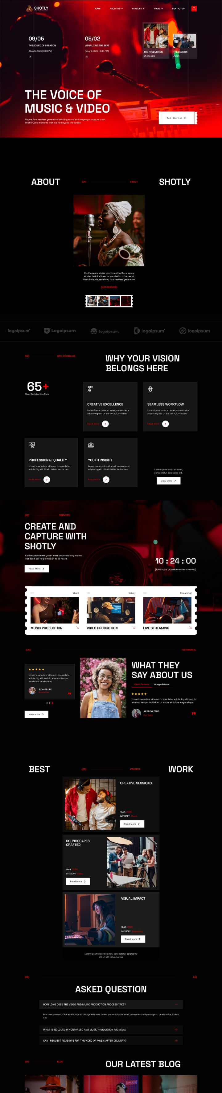Шаблон ThemeForest Shotly WordPress шаблон ThemeForest Shotly