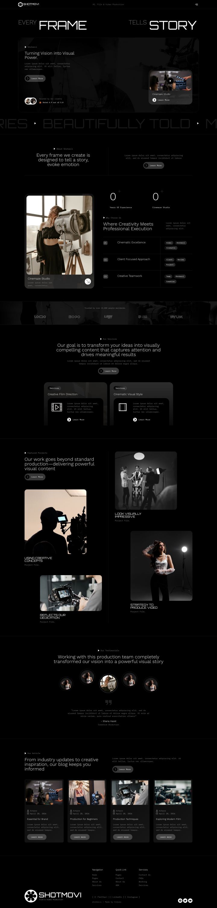 WordPress шаблон ThemeForest Shotmovi