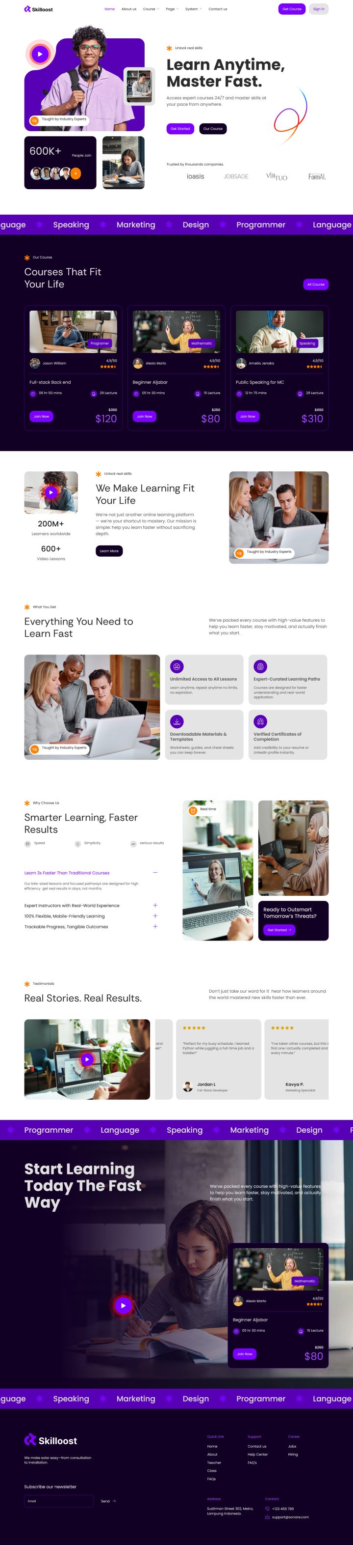 Шаблон ThemeForest Skilloost WordPress шаблон ThemeForest Skilloost