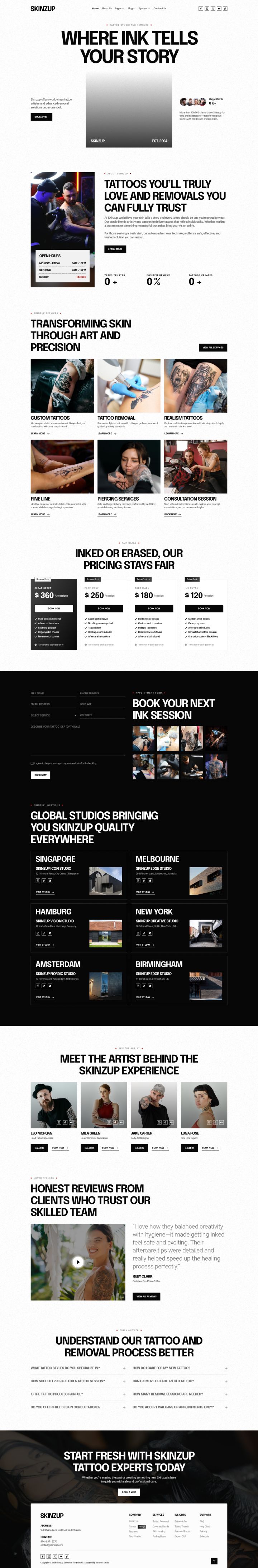 Шаблон ThemeForest Skinzup WordPress шаблон ThemeForest Skinzup