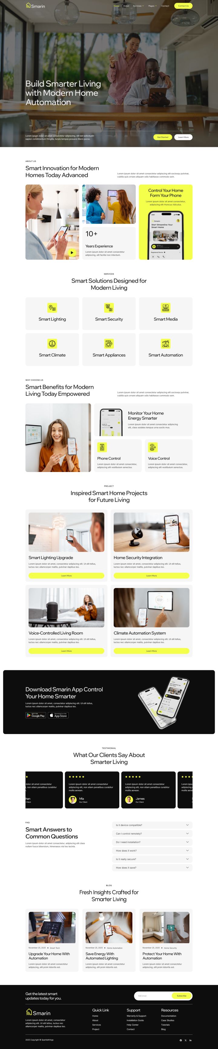 Шаблон ThemeForest Smarin WordPress шаблон ThemeForest Smarin