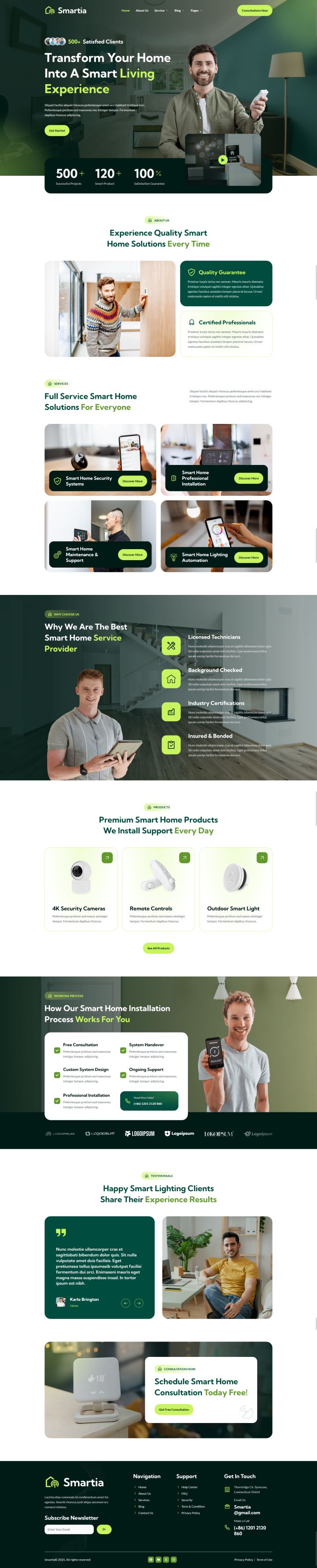 WordPress шаблон ThemeForest Smartia