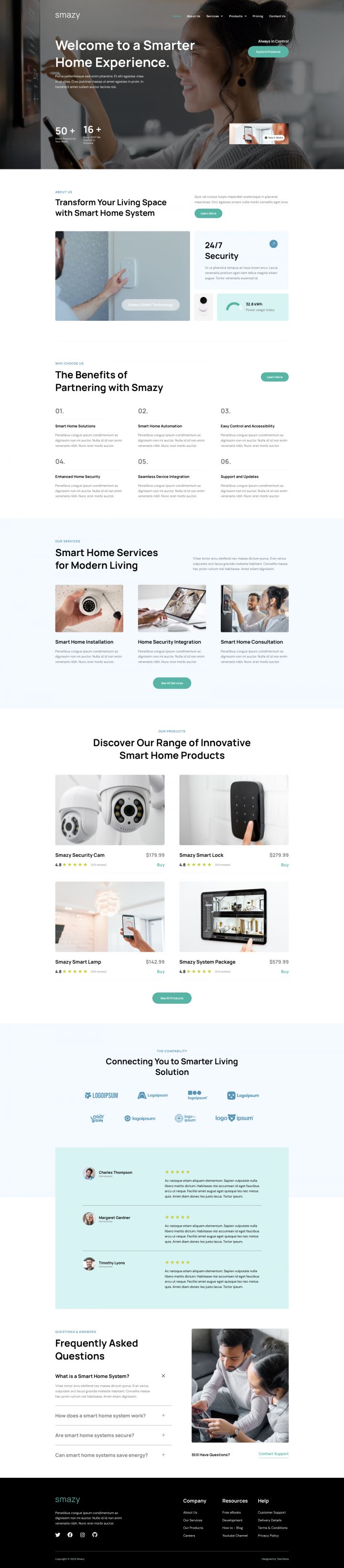 WordPress шаблон ThemeForest Smazy