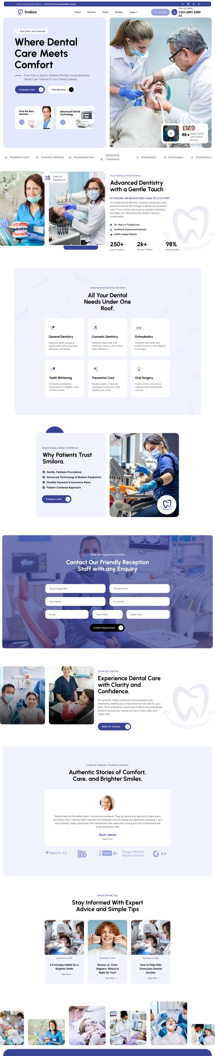 Шаблон ThemeForest Smilora WordPress шаблон ThemeForest Smilora