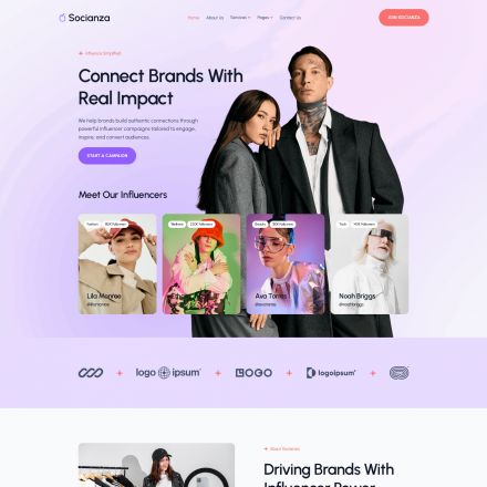 ThemeForest Socianza