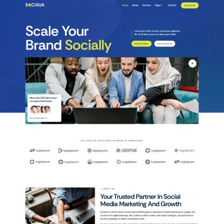 ThemeForest Sociava