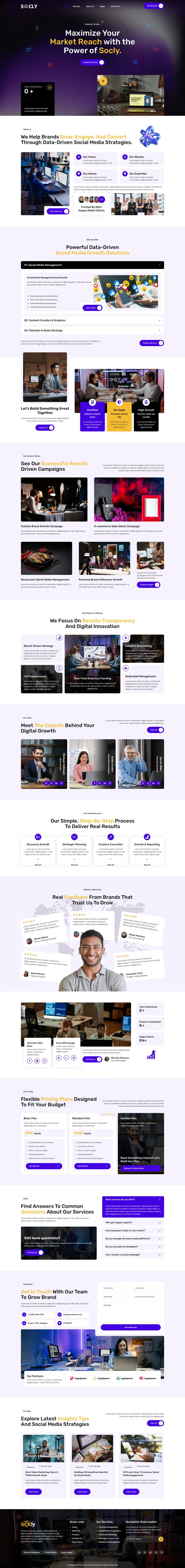 WordPress шаблон ThemeForest Socly
