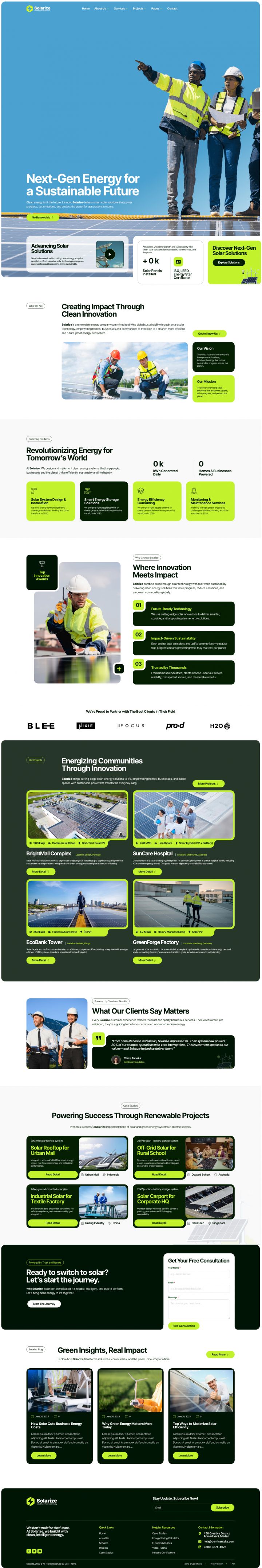 Шаблон ThemeForest Solarize WordPress шаблон ThemeForest Solarize