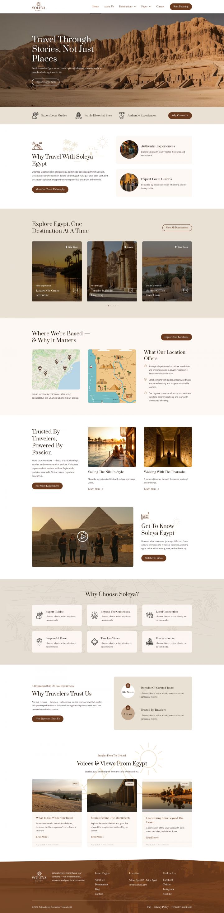 WordPress шаблон ThemeForest Soleya