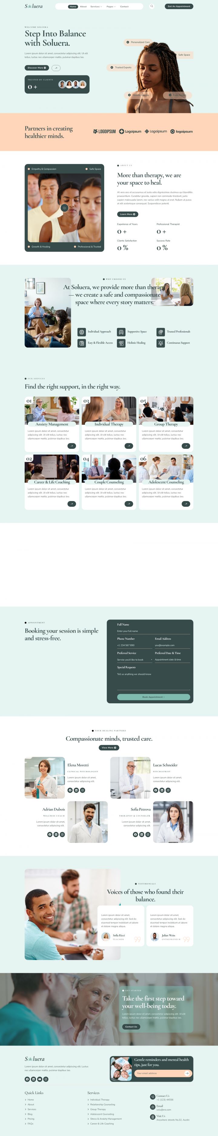 Шаблон ThemeForest Soluera WordPress шаблон ThemeForest Soluera