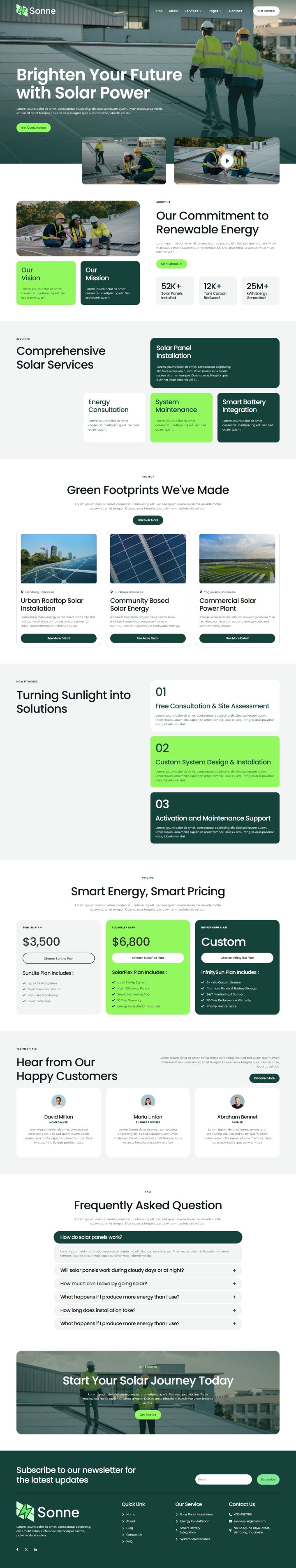 WordPress шаблон ThemeForest Sonne