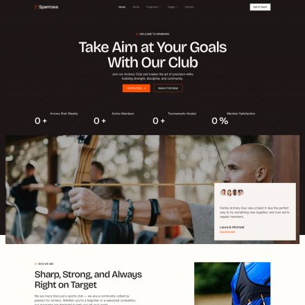 ThemeForest Sparrows