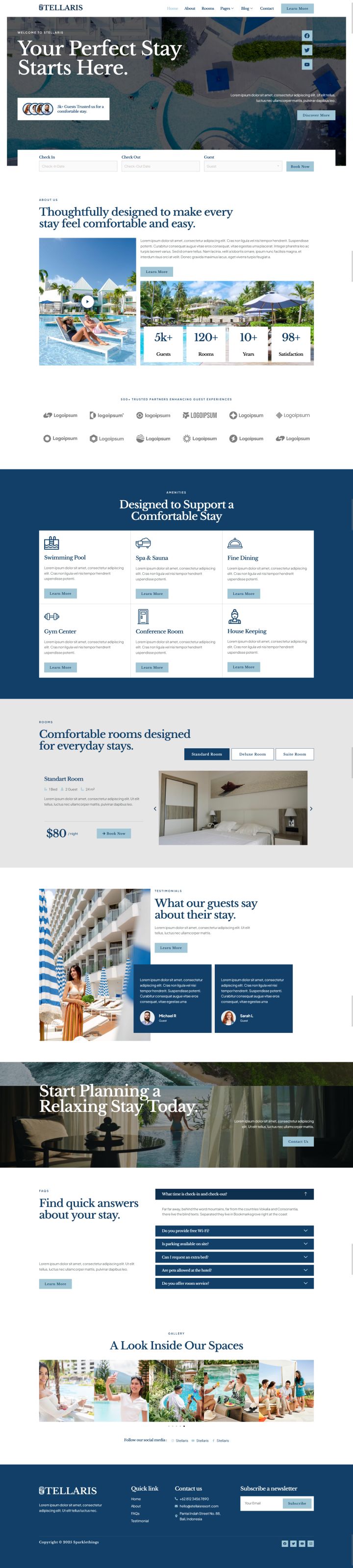 WordPress шаблон ThemeForest Stellaris