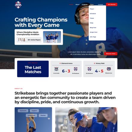 ThemeForest StrikeBase