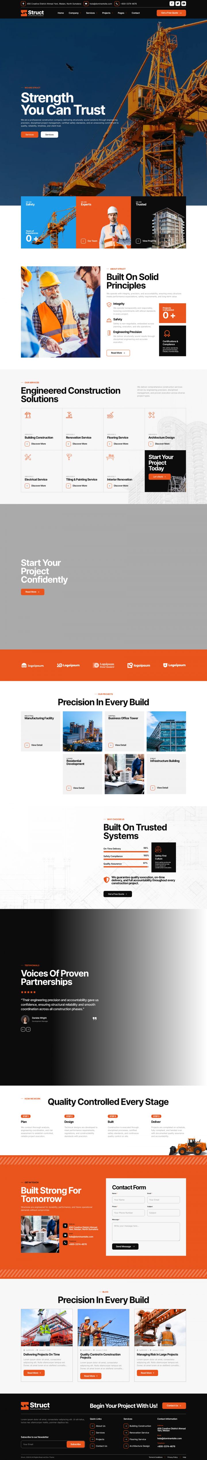 WordPress шаблон ThemeForest Struct