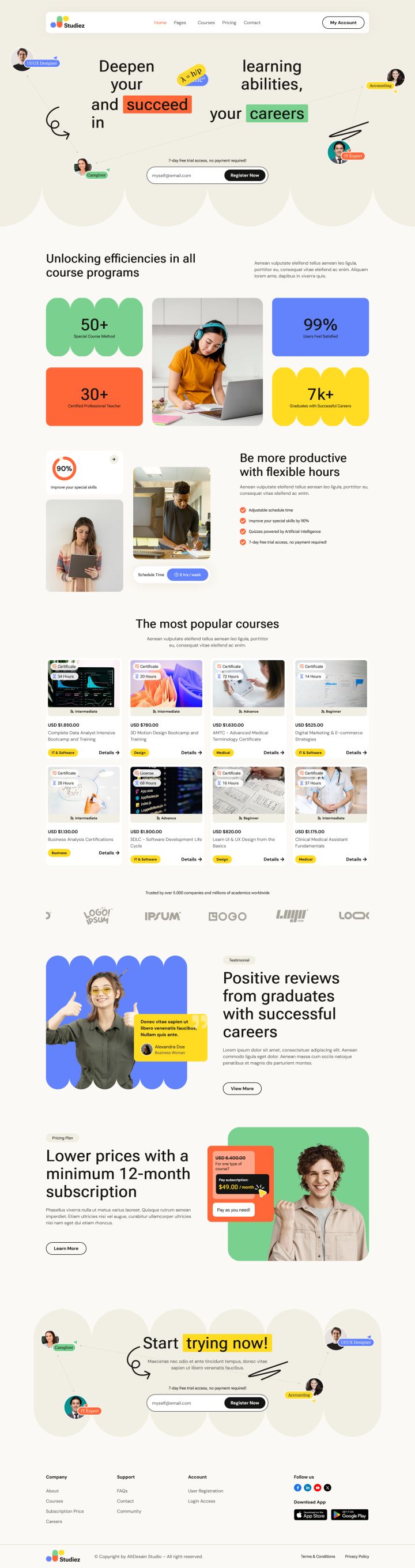 WordPress шаблон ThemeForest Studiez