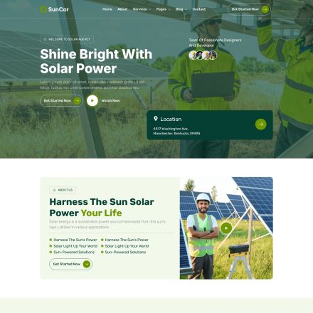 ThemeForest Suncor