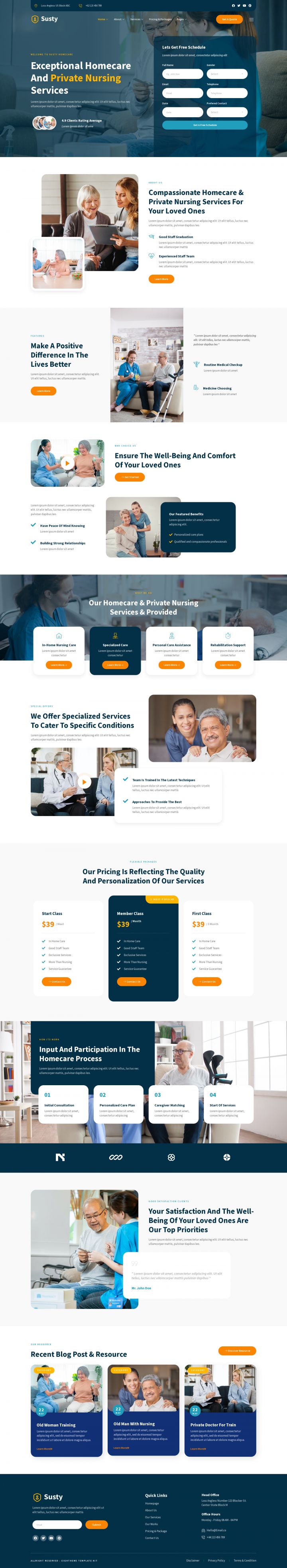 WordPress шаблон ThemeForest Susty