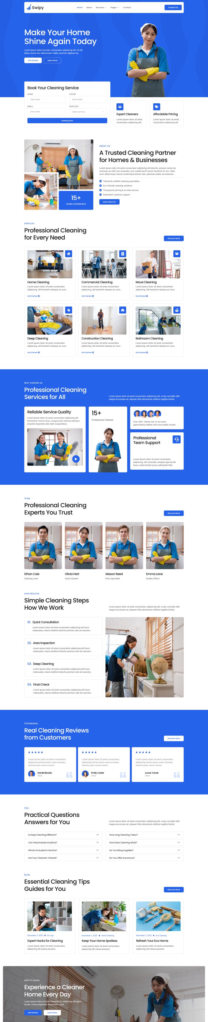 WordPress шаблон ThemeForest Swipy