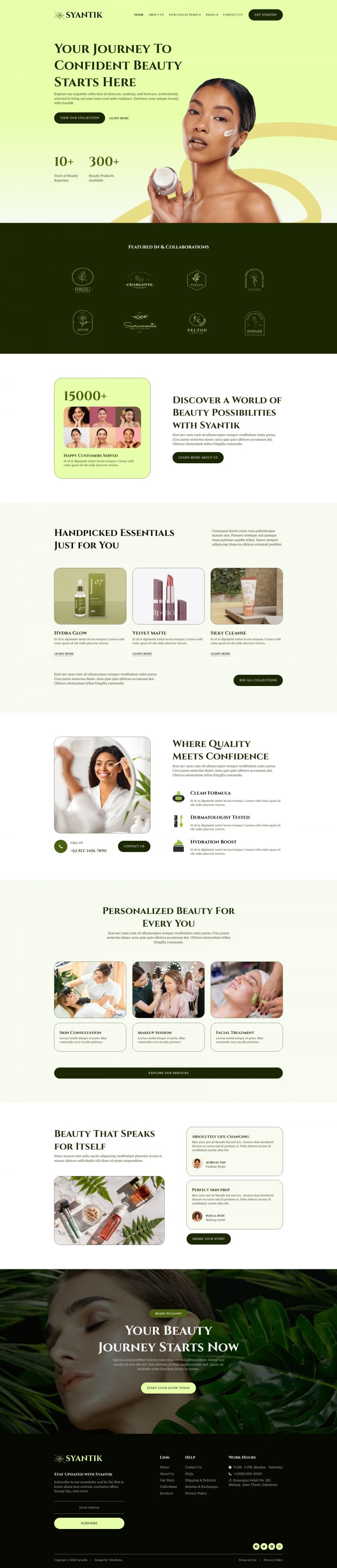 WordPress шаблон ThemeForest Syantik