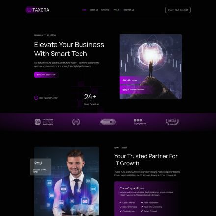 ThemeForest Taxora