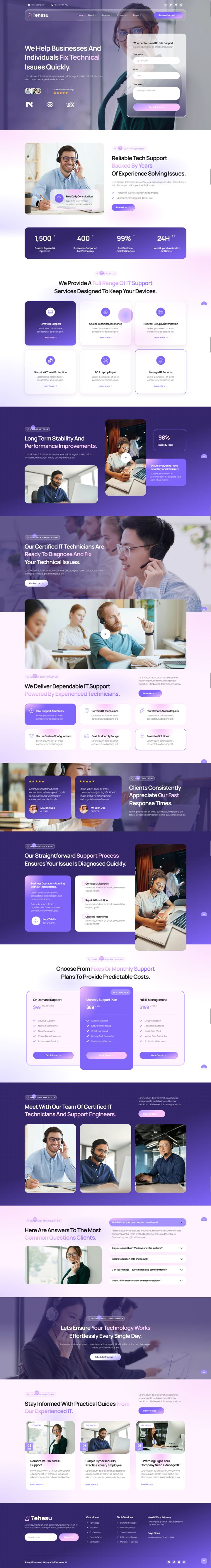 WordPress шаблон ThemeForest Tehesu