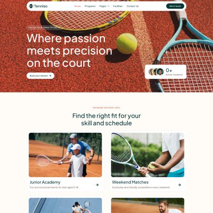 ThemeForest Tenniso